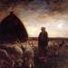 A Shepherdess Watching Her Flock at Night